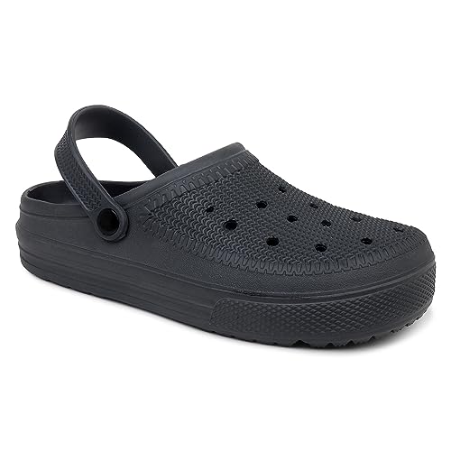 Image of Hygear Men's Feather EVA Clogs | Lightweight | Breathable | Waterproof | Anti-Skid | Comfortable Slip-On Clogs for Men