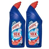 Harpic Disinfectant Toilet Cleaner Liquid, Original - 1 L (Pack of 2) | India's # 1 Toilet Cleaner