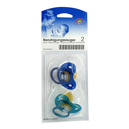 BERUHIGUNGSSAUGER Kieferor.Lat.6-18 M.blau/petrol 2 St
