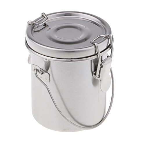 magideal Edelstahl Malen Pinsel Waschen Bucket Wash Pen Barrel Tasse Wash Pinsel Topf Öl Pinsel Waschmaschine Art Supplies