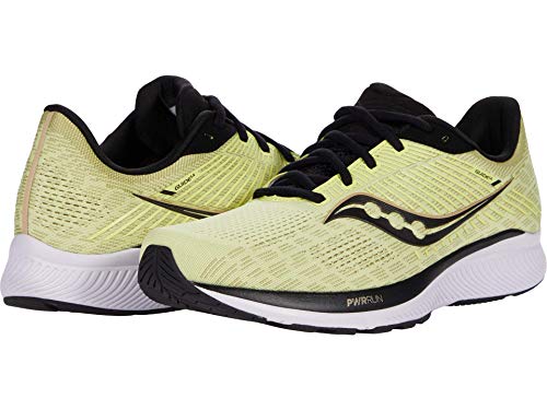 Saucony Men's Guide 14, Keylime/Gravel, 10.5