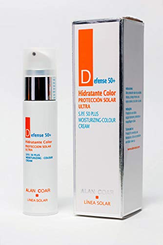 Alan Coar, Defense 50+ con color (FPS 50 +) - 50 ml Cover