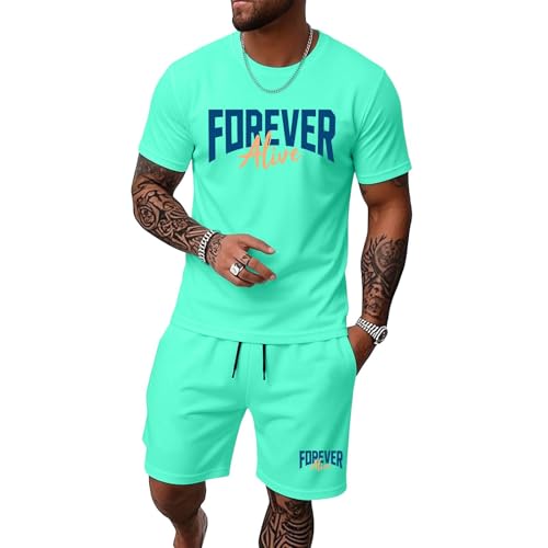 Tenue d'été décontractée avec t-shirt imprimé manches courtes