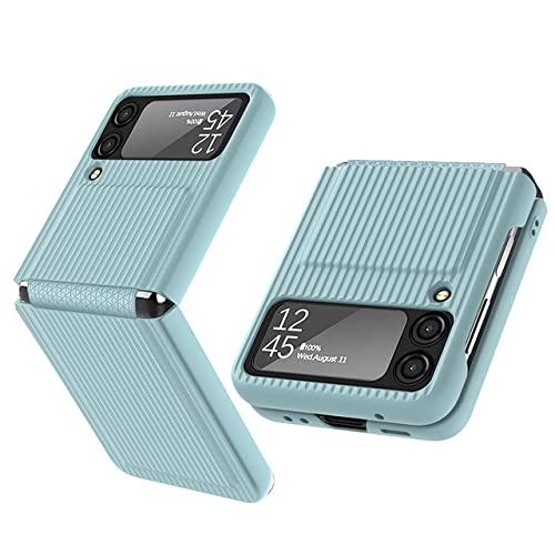 Coque Samsung Z Flip 5 bleu azur étui antichoc pliable Galaxy ZFlip3