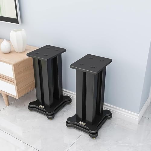 Supports d'enceintes d'étagère pour éliminer les vibrations de vos hauts-parleurs