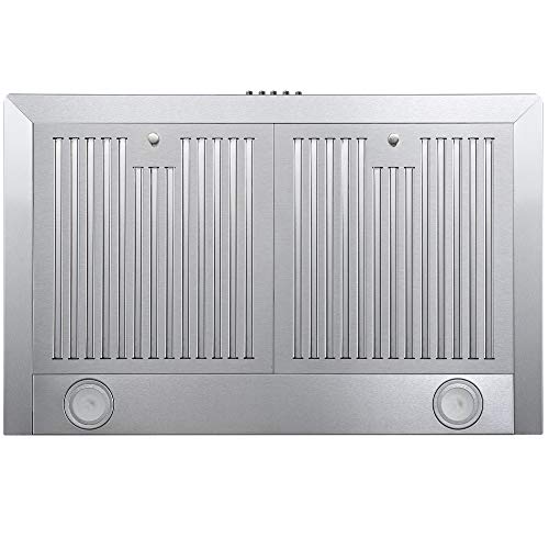 CAVALIERE Range Hood 30" Inch Wall Mount Stainless Steel Kitchen