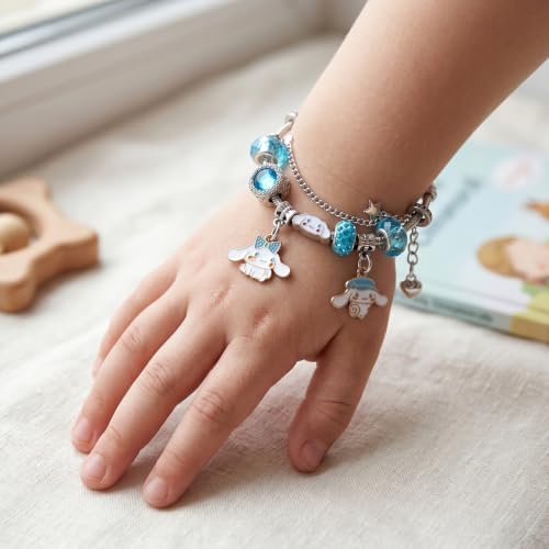 SZZHENGQIT Cute cartoon Hunters DIY Bracelet for Women, Charms Bracelet with Customizable Order, Pop Jewelry Accessories, Birthday Gifts (Kitty) — view 4