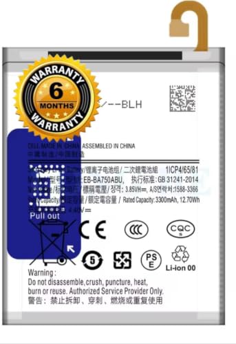 Image of THE BATTERY STORE Original EB-BA750ABU Battery for Samsung Galaxy A7 [2018] / A10 SM-A750 SM-105F5F / SM-A730X / A730X / A750 Battery with 6 Month Warranty** (Q259)