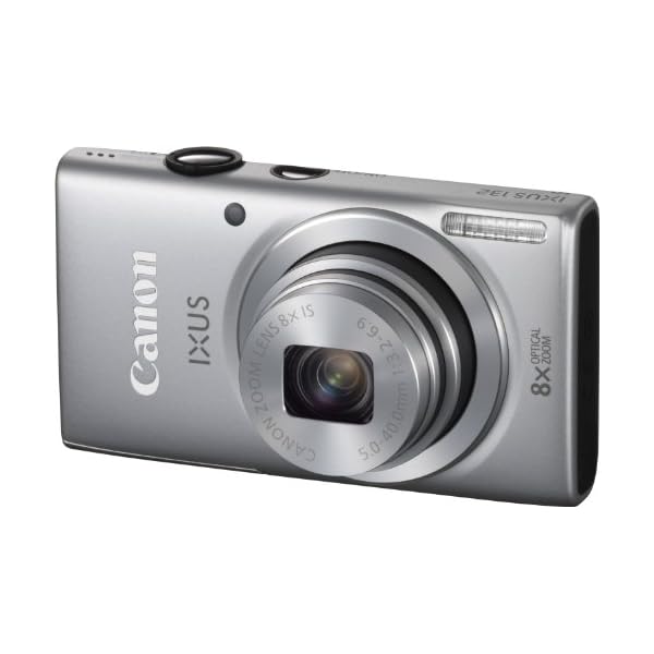 Canon IXUS 132 Digitalkamera (16 MP, 8-Fach Opt. Zoom, 6,9cm (2,7 Zoll) Display, bildstabilisiert) Silber – Bild 3