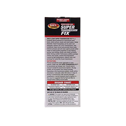 Bar's Leaks 1416-4Pk Super Transmission Fix - 16.9 Oz, (Pack Of 4) #TOP2