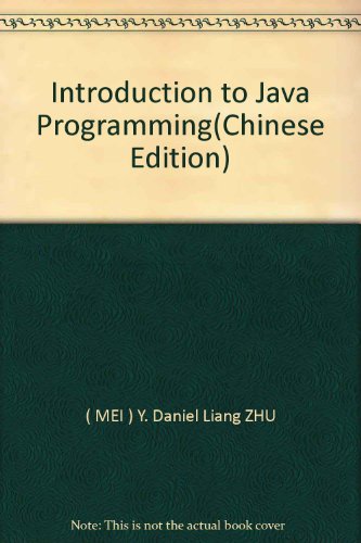 Introduction to Java Programming 7111191935 Book Cover