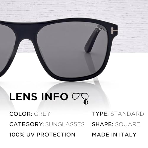 Tom Ford FT1081-N FRANCES Square Shape Sunglasses + Bundle With eSHADES Eyewear Cleaning Kit4