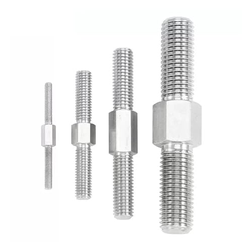Goujon à Double extrémité M14 Évite le Desserrage Vibratoire Tige Filetée Inox 304 150mm - 2