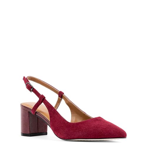 Donald Pliner Women’s SHANIE Slingback Pump Heel, 2" Block Heel Shoes for Comfort, Women’s Heels with Padded Insole2