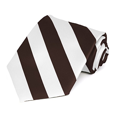 Image of tiemart Men's Striped Tie Standard Length