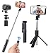 Produktbild runhua Selfie Stick Stativ, 3 in 1 Mini Selfie-Stange mit Abnehmbarer Drahtloser Fernbedienung, Erweiterbarer Wireless Selfie-Stange Selfie Stange Monopod für Smartphone 6 Zoll