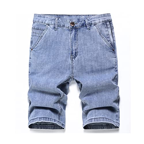 Short en denim bleu clair pour vos terrasses d'été et sorties décontractées