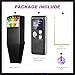Dunzy 8 Pcs Ghost Hunting Equipment Kit Paranormal Entertainment Equipment Tester Includes 1 Emf Reader Meter Digital 1 Voice Recorder 2 Pcs Copper Dowsing Rod 4 LED Motion Activated Cat Ball for Home