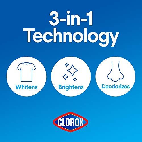 Clorox Splash-Less Bleach, Clean Linen, 40 Ounce Bottle (Package May Vary) #TOP4