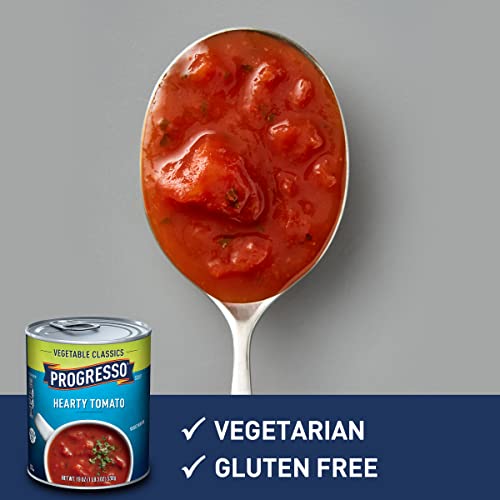Image of Progresso Vegetable Classics, Hearty Tomato Soup, Gluten Free, 19 oz. (Pack of 4)
