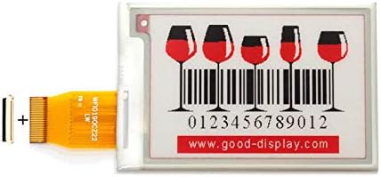 E-Paper Screen Eink Display Electronic Paper Display Panel Three Colors 2.7 Inch Black Write and Red