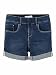 NAME IT Mädchen Jeans Shorts aus Bio-Baumwolle Dark Blue Denim 128