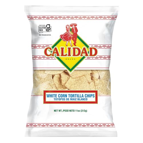 Image of Calidad White Corn Tortilla Chips, 11 Oz