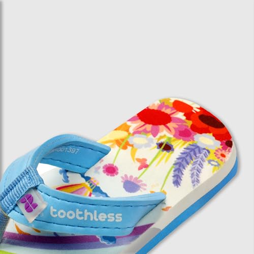 Image of toothless Kids Printed Flip Flop | Soft EVA Sole | Anti-Slip | Comfortable Wear | Lightweight | Durable | Summer Footwear for Boys & Girls | Casual Slippers