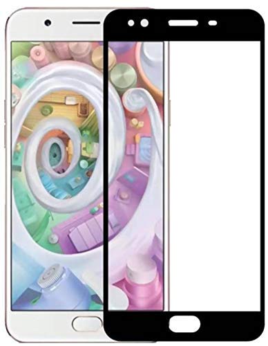 Image of Screen Protector for Oppo F1S / A59 / A59s (Black) Tempered Glass Edge-to-Edge 6D Screen Guard With Installation Kit