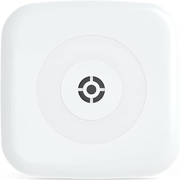 Abode Acoustic Glass Break Sensor | Listens for The Sound of Breaking Glass & Triggers Your Alarm