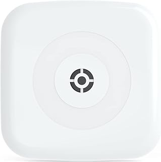 Abode Acoustic Glass Break Sensor | Listens for The Sound of Breaking Glass & Triggers Your Alarm