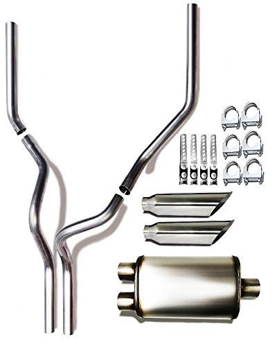 Performance 2.5 Dual Exhaust Kit Fits Ford F150 F250 2009-2018