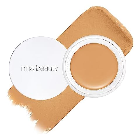 RMS Beauty “Un” Cover-Up Concealer - Organic Cream Concealer & Foundation, Hydrating Face Makeup for Healthy Looking Skin - No.22 (0.2 Ounce) Cover