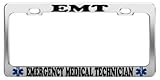 Product Express EMT Emergency Medical TECH Profession License Plate Frame CAR Accessories