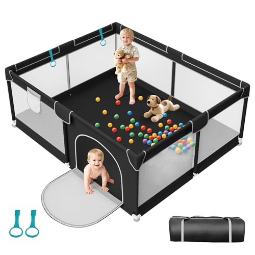 Deeteck Baby Playpen 71x59 Inch for Babies and Toddlers Indoor & Outdoor
