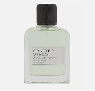 Crafted Woods Bergamot, Amber, Vetiver 3.4 oz Eau De Cologne Spray