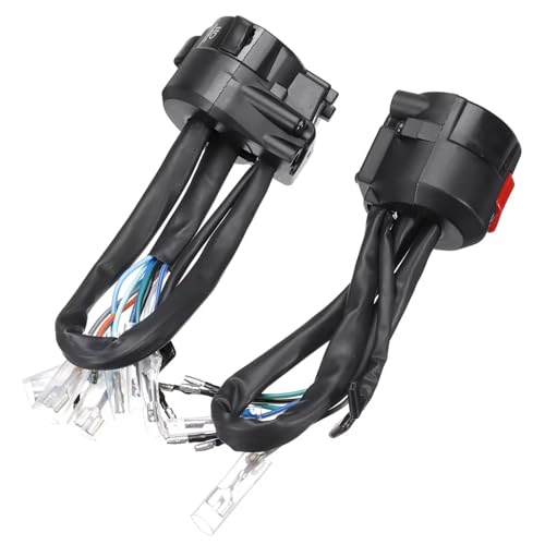 Commande clignotant moto complète 12V pour restauration guidon de 22mm - 3