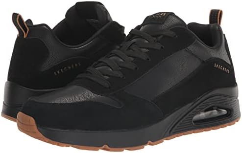 Skechers Men's UNO-STACRE Sneaker, BBK, 9.5 | Image 6