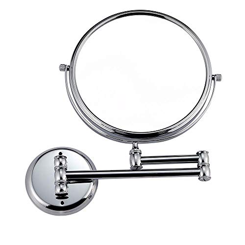 Miroir de maquillage mural double face extensible pour salle de bains - 6