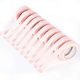 Stabil Material: Das Material von dieser Spitzen-Band ist aus 100% Baumwolle. Es fühlt sich weich und angenehm an. Es ist stabil und reißfesten.