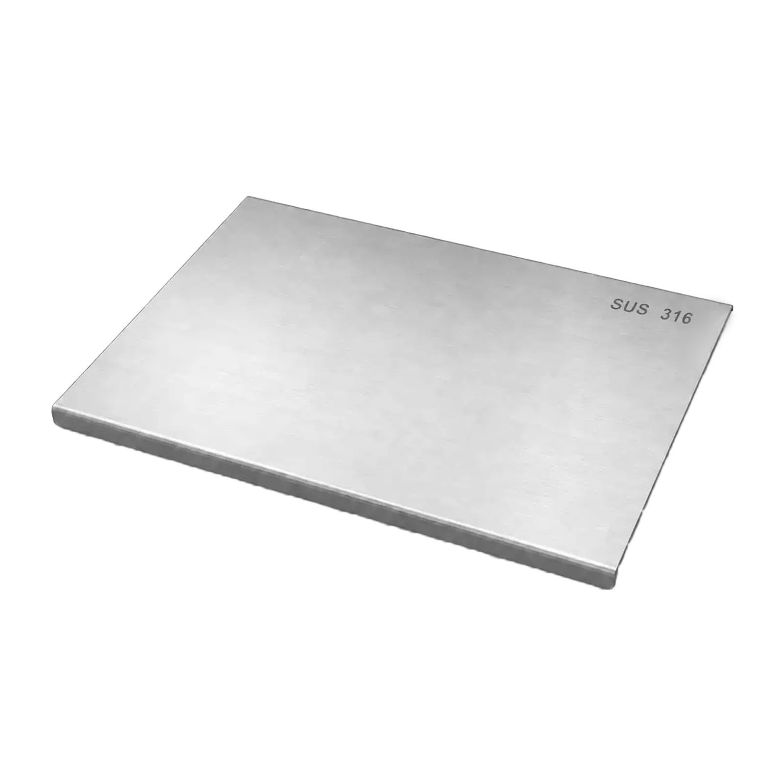 Tabla de Acero Inoxidable para Picar Cocina Grado Alimenticio ASin Juntas