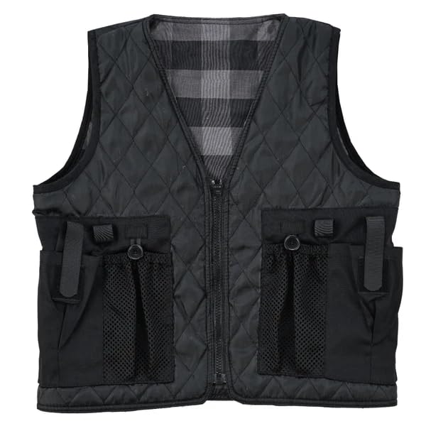 Image of LVAD Gear Flannel Vest for LVAD Patients - Unisex Durable and Comfortable LVAD Clothing with Controller & Battery Pockets