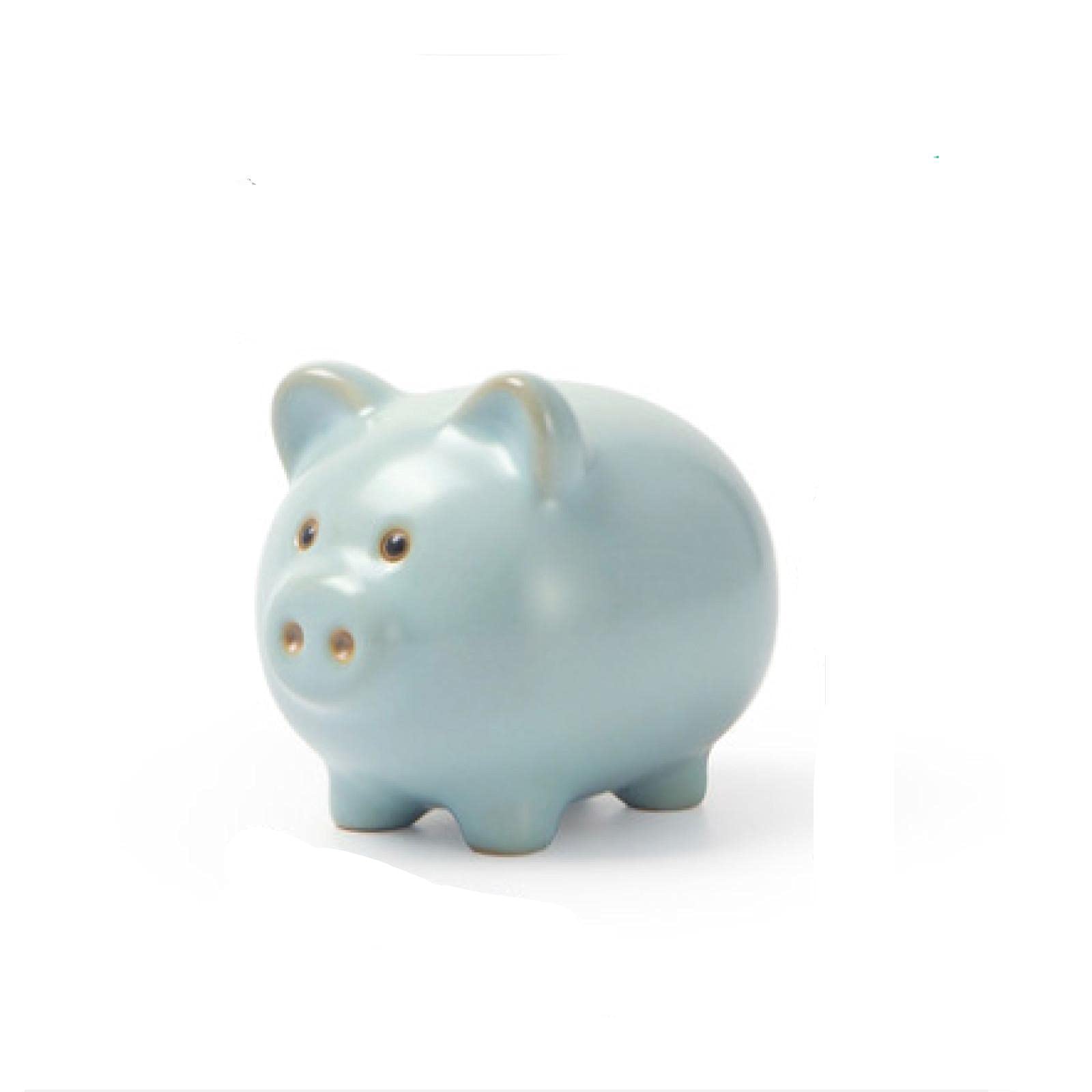 Statue Azure Fortune Pig pour créer une ambiance zen lors de votre cérémonie du thé