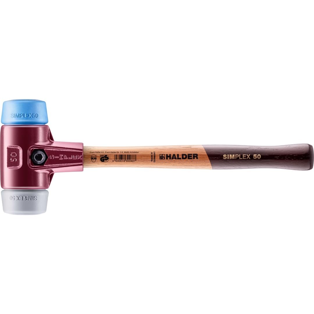 Percussione HALDER gomma, Simplex, 3013.050
