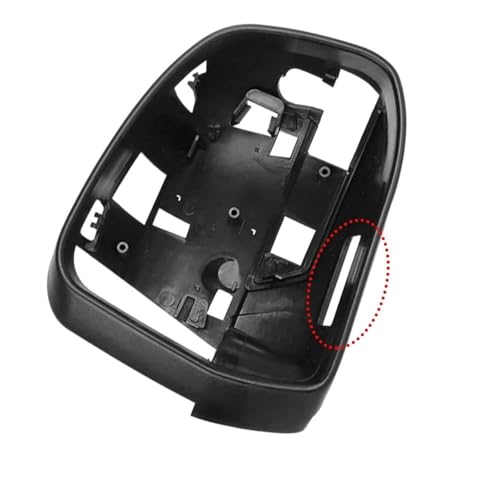 Support Boîtier Rétroviseur Droit Noir Mat avec Trou Ford Focus 2 3 et Mondeo 4