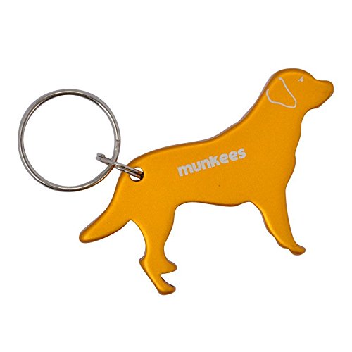 Munkees - Portachiavi con apribottiglie Labrador