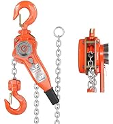 ガービー（Garvee）レバーホイスト 0.25t 250kg チェーンブロック 1.5m レバー式 小型 手動ホイスト 荷締機 ガッチャ 牽引機 | チェーンローラー 高品質 固定用 工場 倉...