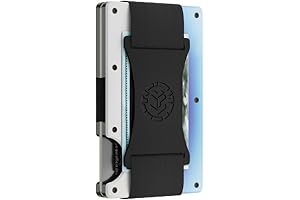 Hayvenhurst Slim Minimalist Front Pocket RFID Blocking Metal Wallets