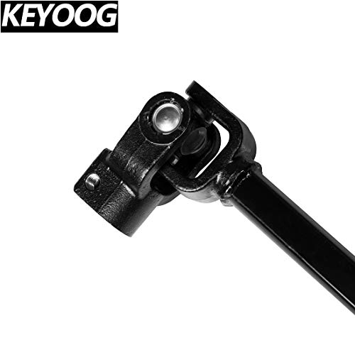 Keyoog Lower Intermediate Steering Shaft Column Fit For 1987 1988 1989 1990 1991 1992 1993 1994 1995 Jeep Wrangler [ W/Power Steering ] 425-274 52007017 52007017Aa 52007017Ab 52007017Ac #TOP3