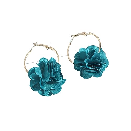 Boucles d'oreilles bohème rose pour la plage et vos soirées d'été